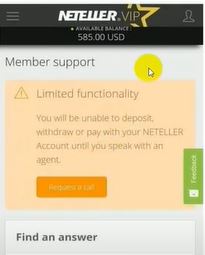 Neteller Account Temprorarily Disable Because of Limit Functionality