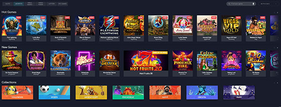Available Games on Wild Tornado Casino