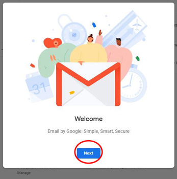 Welcome to your Gmail