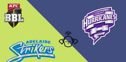 Hobart Hurricanes vs Adelaide Strikers, BBL 2019-20, T20, 43rd Match Prediction