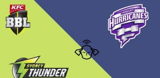 Hobart Hurricanes vs Sydney Thunder, BBL 2019-20, T20, 50th Match Prediction