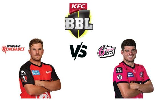 Melbourne Renegades vs Sydney Sixers, BBL 2019-20 T20 20th Match Schedule