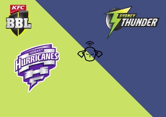 Sydney Thunder vs Hobart Hurricanes, BBL 2019-20 T20 31st Match Prediction