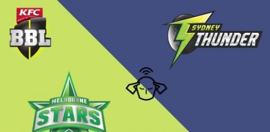 Sydney Thunder vs Melbourne Stars, BBL 2019-20 T20 19th Match Prediction