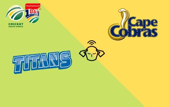 Cape Cobras vs Titans, Momentum ODI Cup 2020, 9th Match Prediction