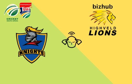 Lions vs Knights, Momentum ODI Cup 2020, 17th Match Prediction