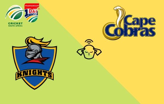 Cape Cobras vs Knights, Momentum ODI Cup 2020, Match Prediction Today