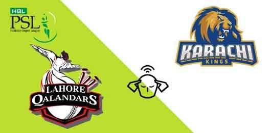 Karachi Kings vs Lahore Qalandars, PSL 2020, T20 Match Prediction