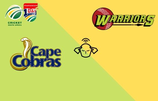 Warriors vs Cape Cobras, Momentum ODI Cup 2020, 29th Match Prediction