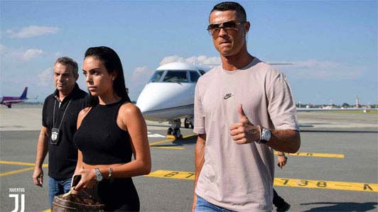 Cristiano Ronaldo in Quarantine For 14-Days After Returning To Italy