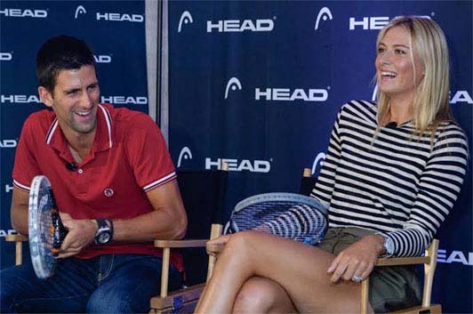 Maria Sharapova Recalling Her First Date With Novak Djokovich - I Think You Were Fanboying