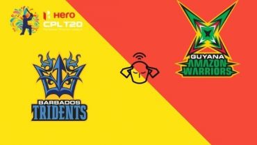 Guyana Amazon Warriors vs Barbados Tridents, CPL 2020, 22nd T20 Match Prediction