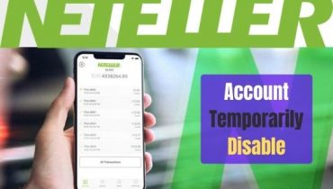 NETELLER Account Temporarily Disable After login in August 2020