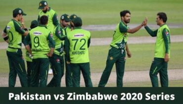 Zimbabwe tour of Pakistan Schedule 2020